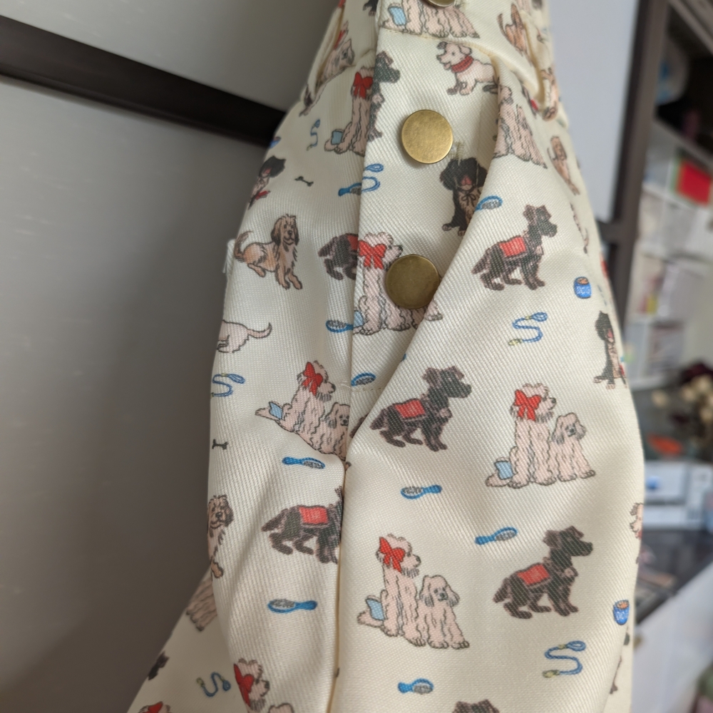 Cider Square Neckline Puppy Pocket Buckle Up Romper US 4 S NWT/EUC - Picture 3 of 10